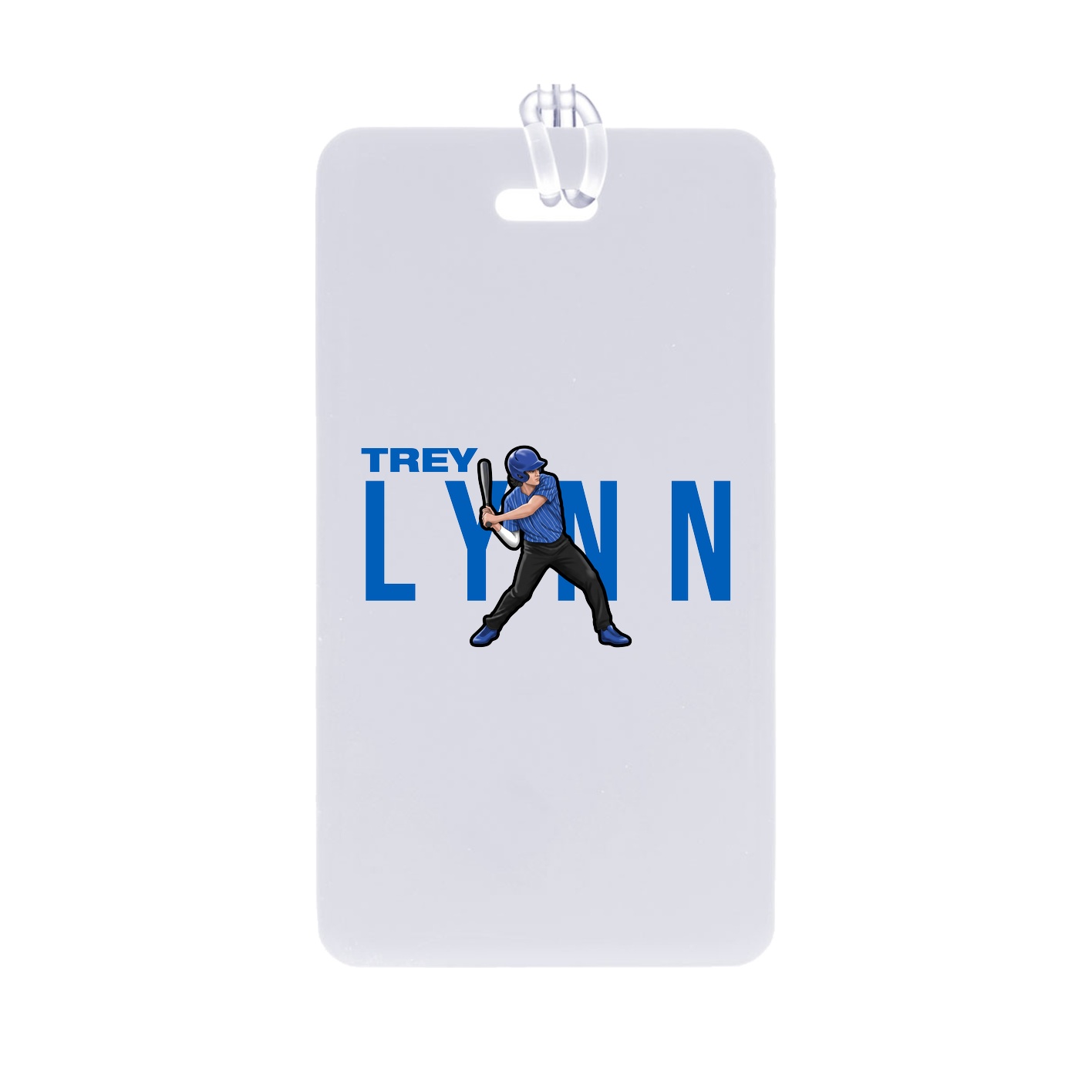 Bag Tag — Player Name in Classic