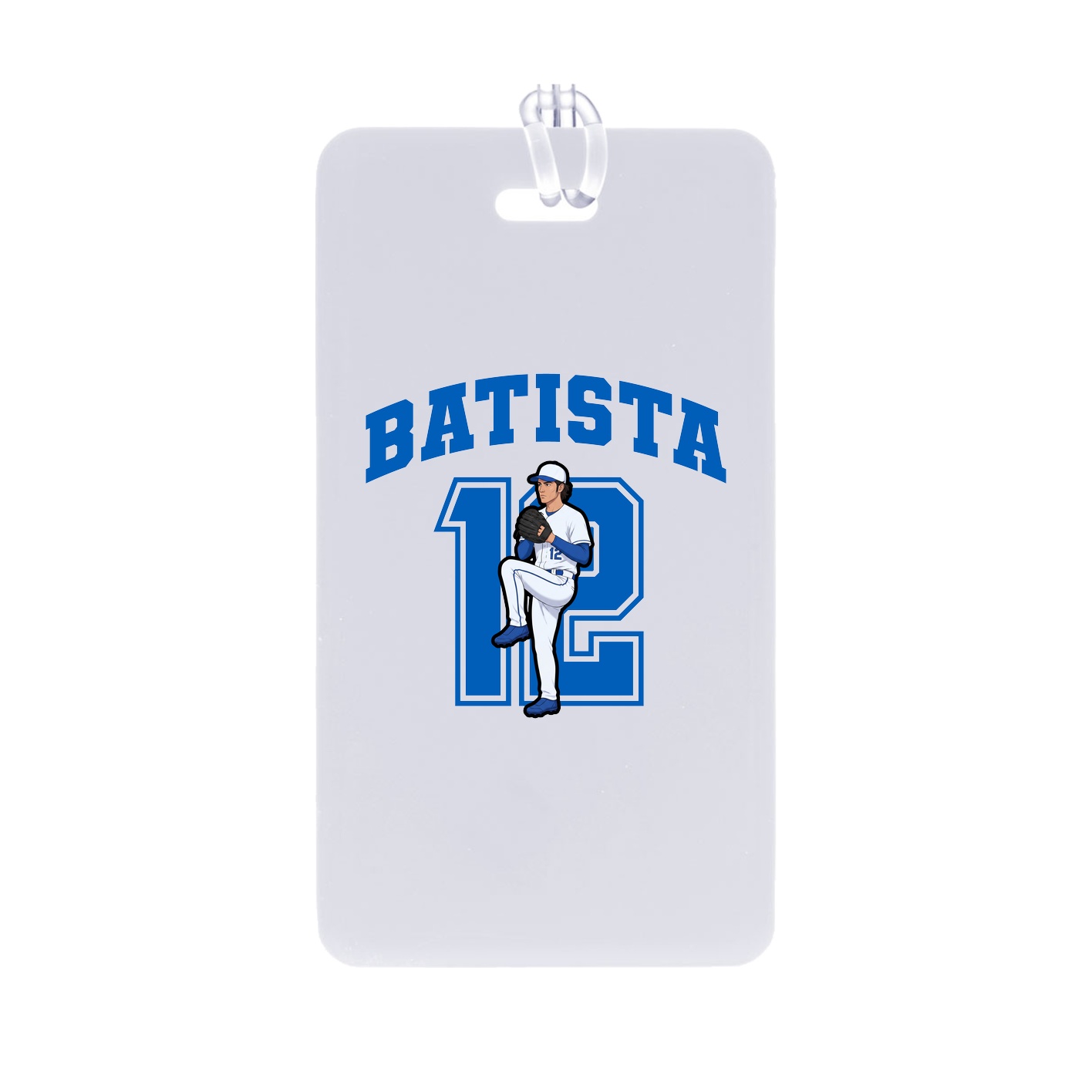 Bag Tag — Number in Classic