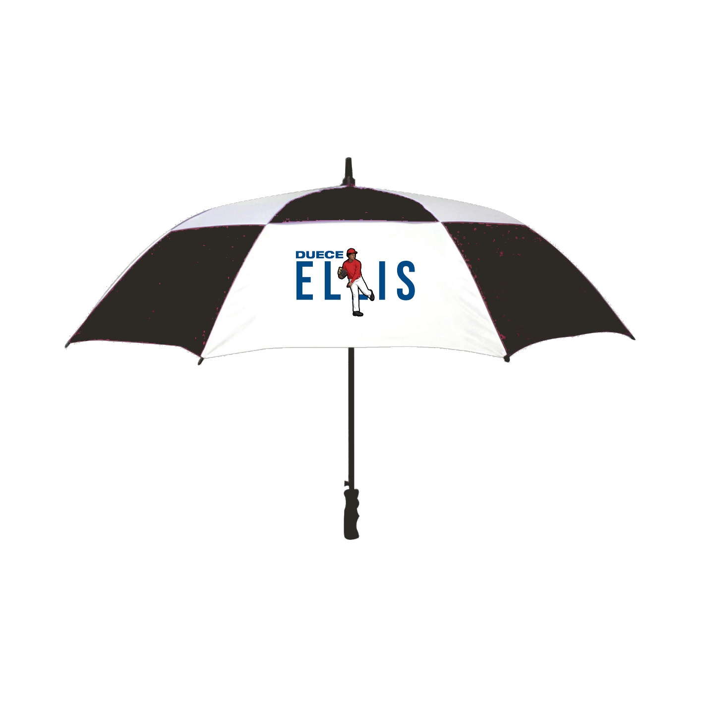 Golf Umbrella — Player Name in Black
