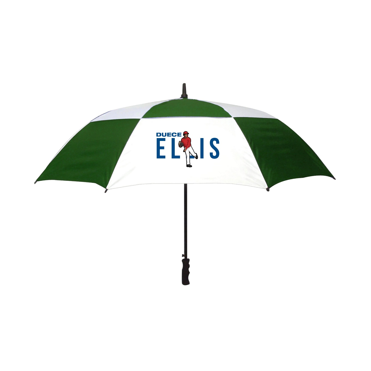 Golf Umbrella — Player Name in White