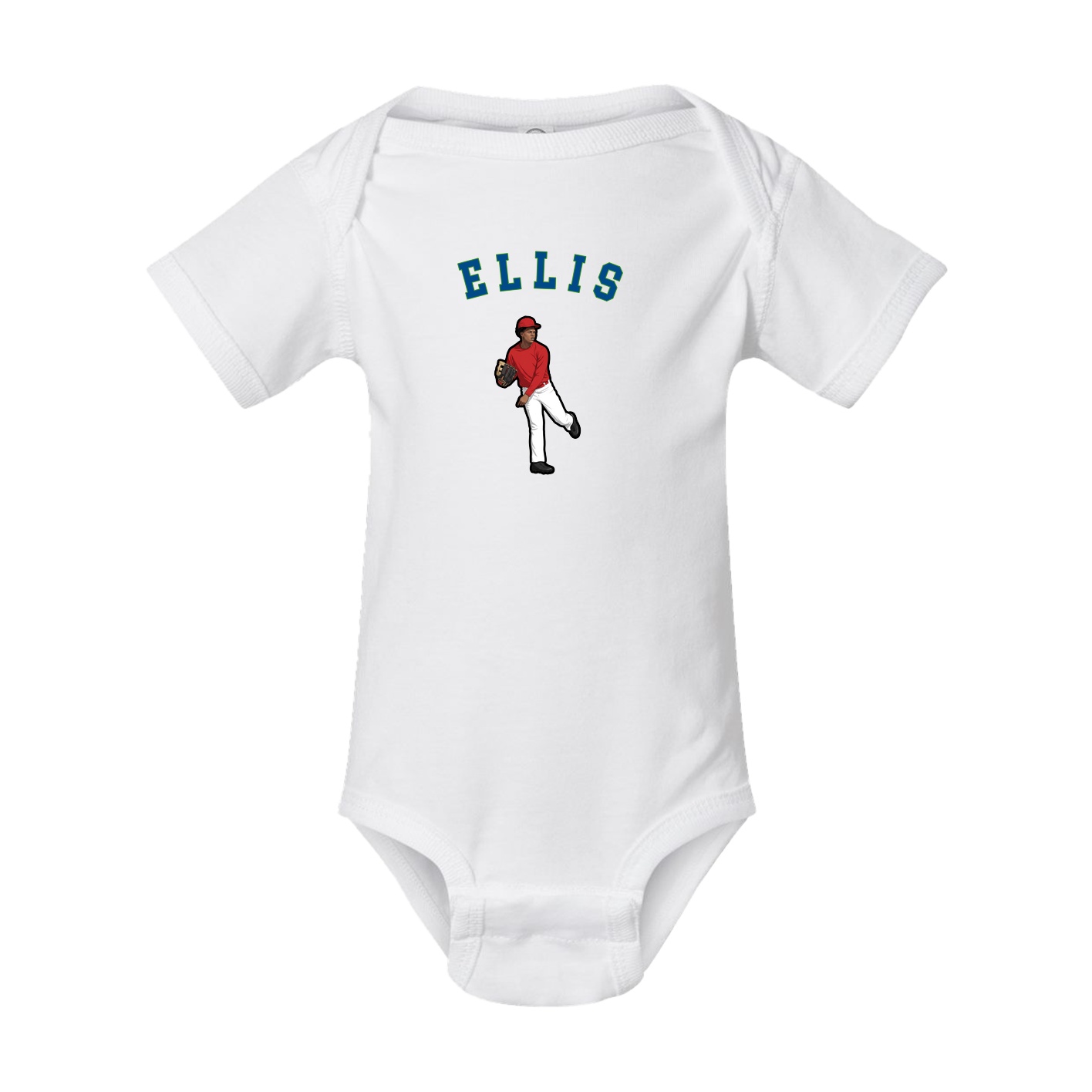 Baby Onesie — Shirsey Arch in White