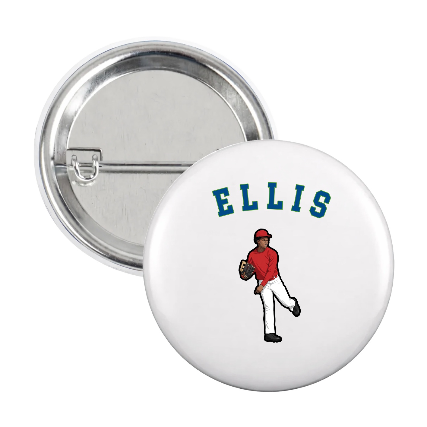 Game Day Button — Shirsey Arch in White