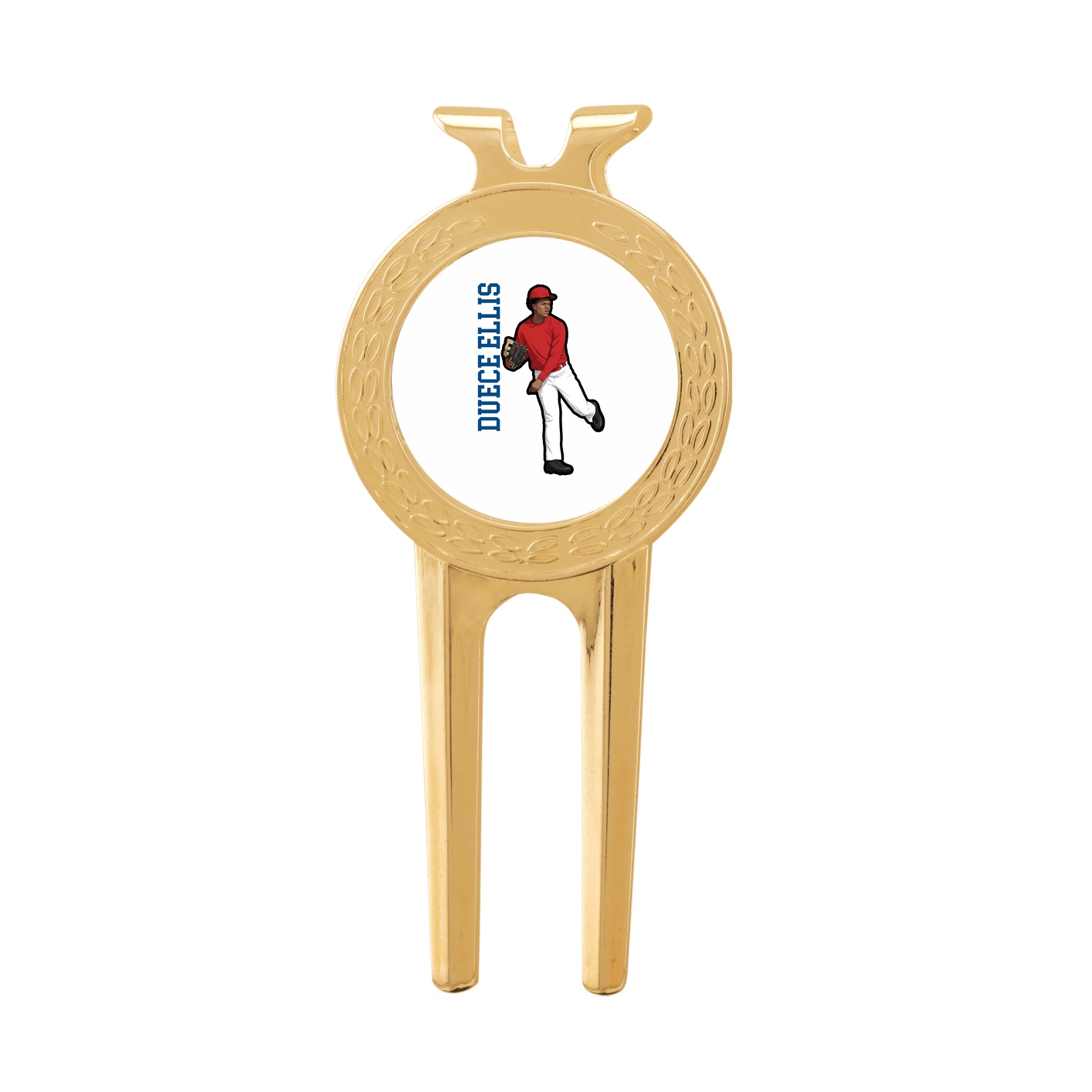 Divot Tool with Ball Marker — Name Vertical in Classic