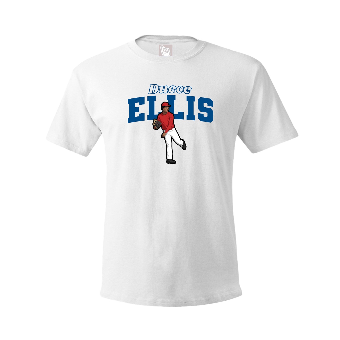 Tee — Name Arch in White