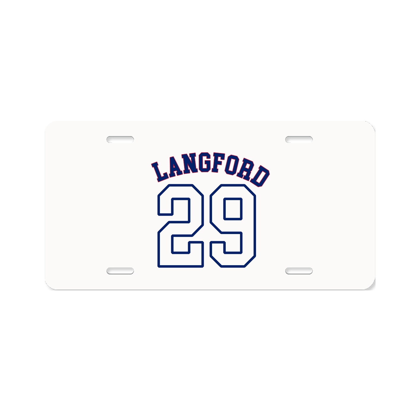 License Plate — Shirsey Arch in Classic