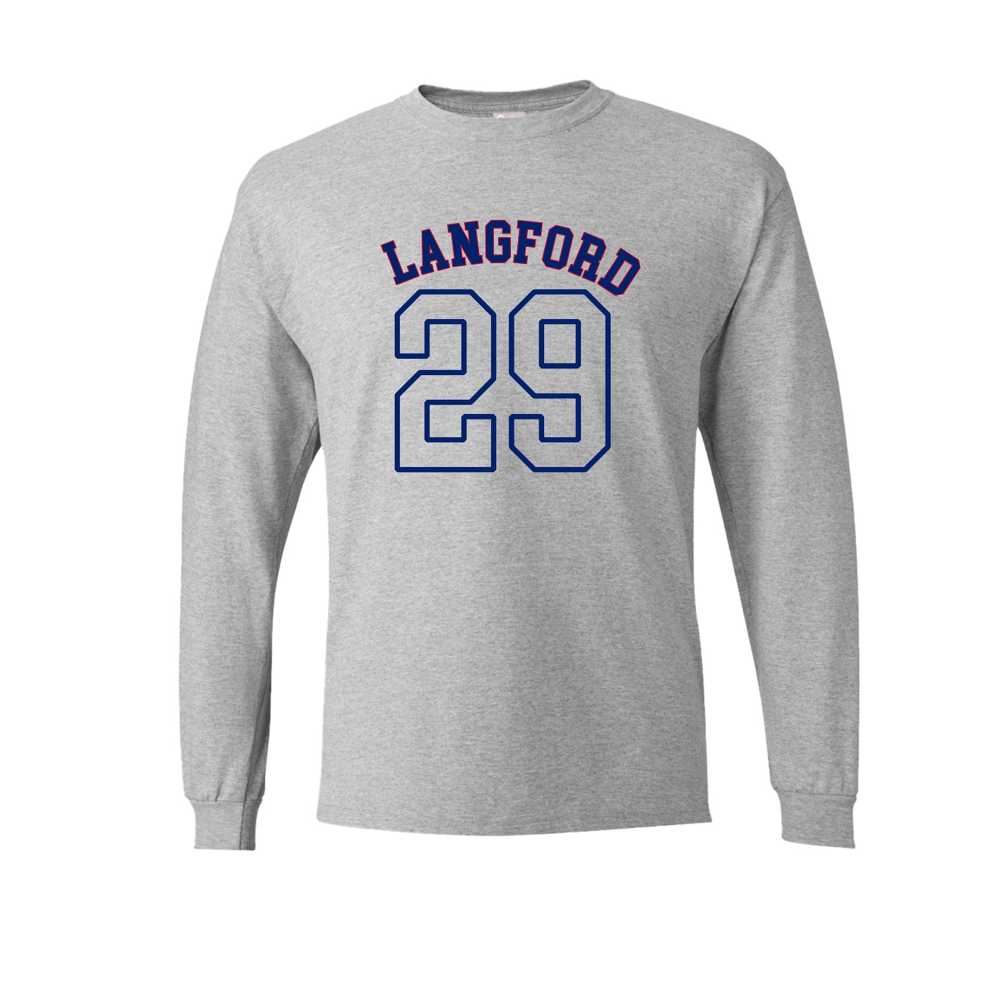 Long Sleeve Tee — Shirsey Arch in Grey