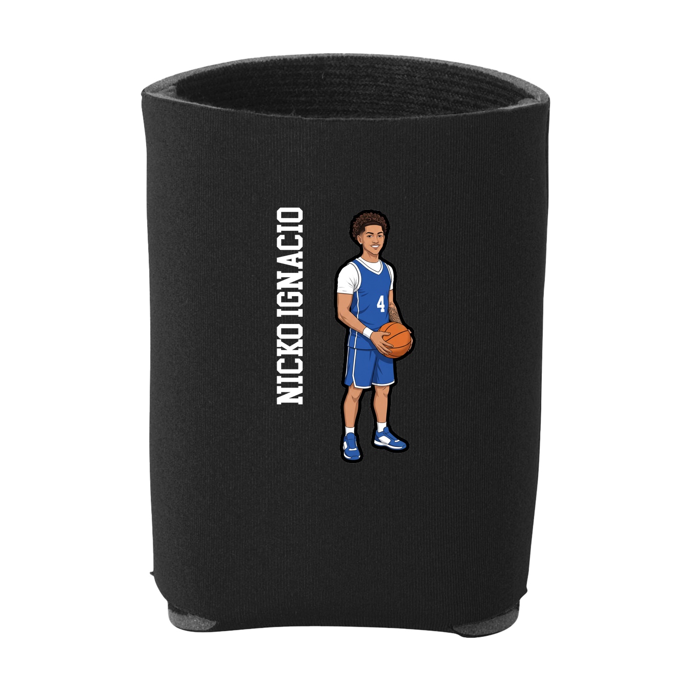 Can Holder — Name Vertical in Black
