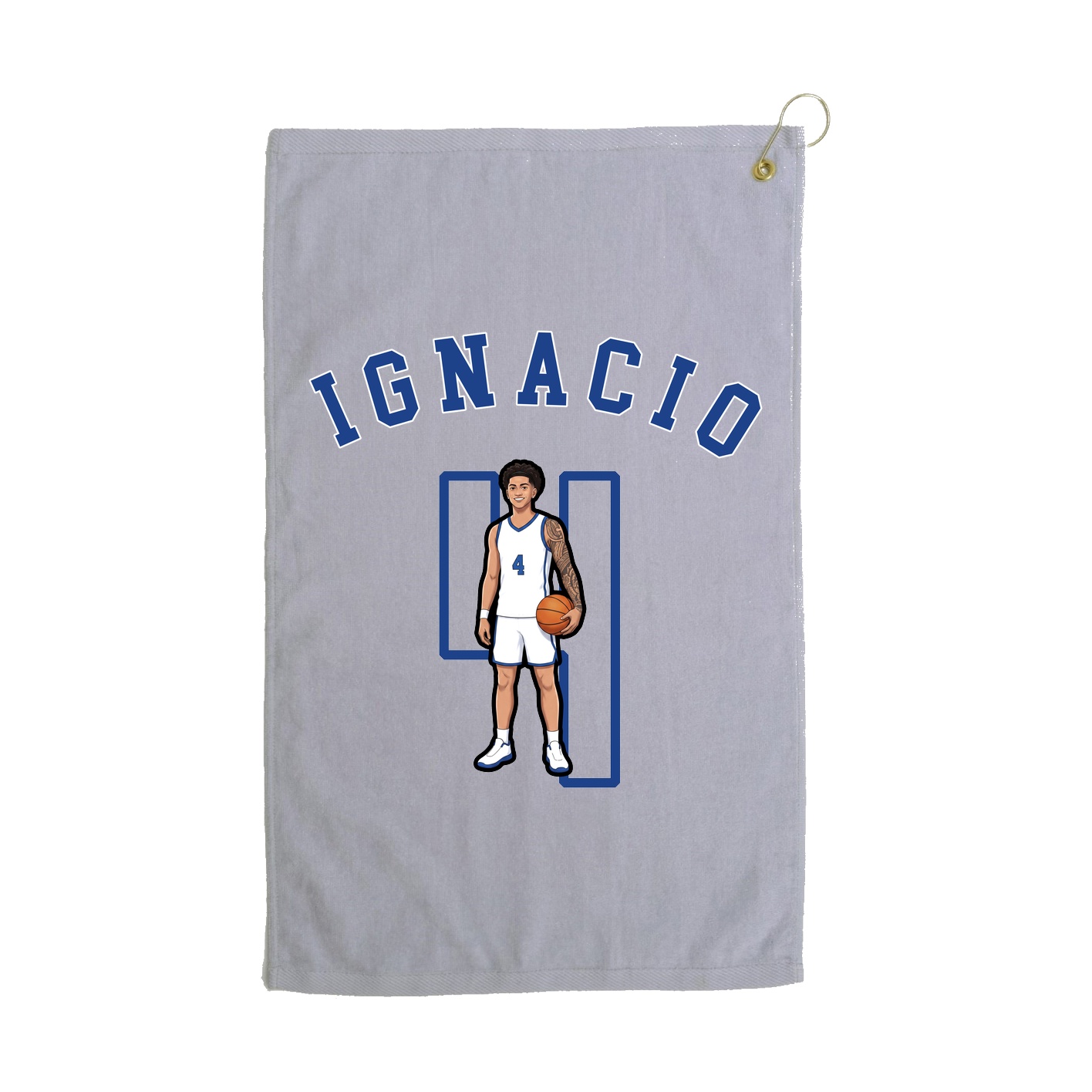 Golf Towel — Shirsey Arch in Grey