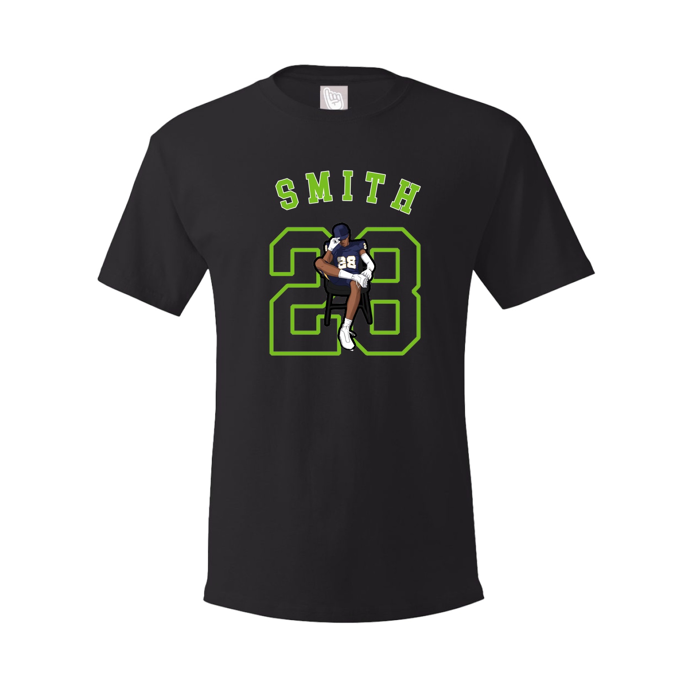 Youth Tee — Shirsey Arch in Black