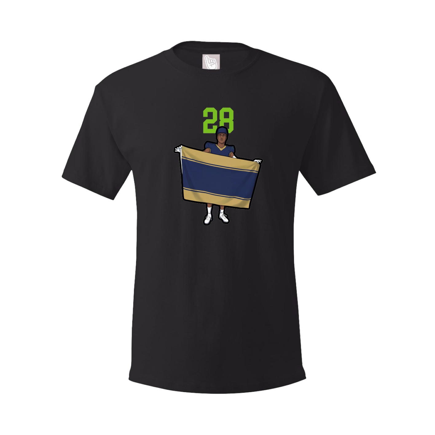 Tee — Number Top in Black