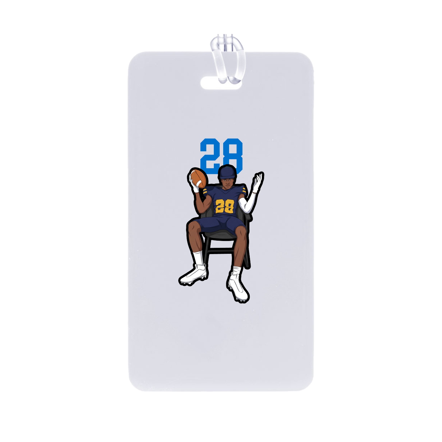 Bag Tag — Number Top in Classic