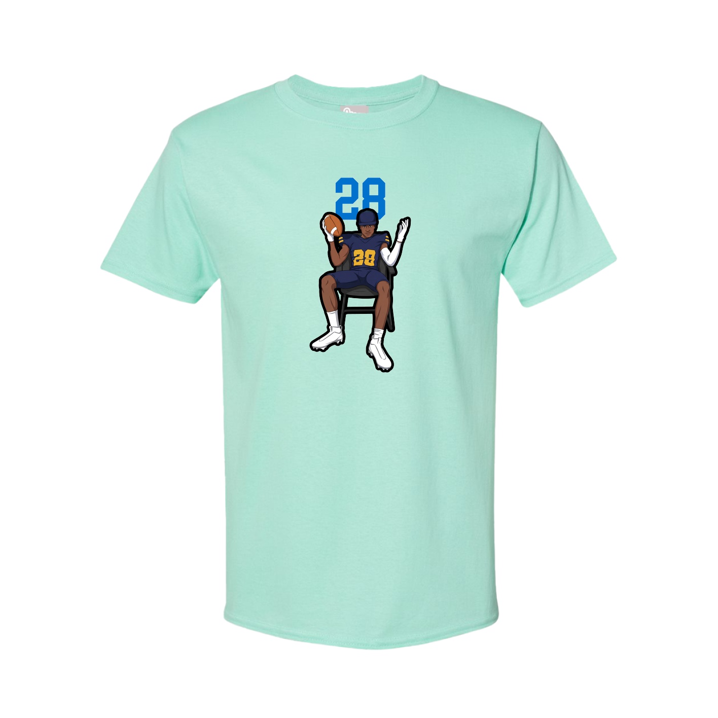 Tee — Number Top in Green