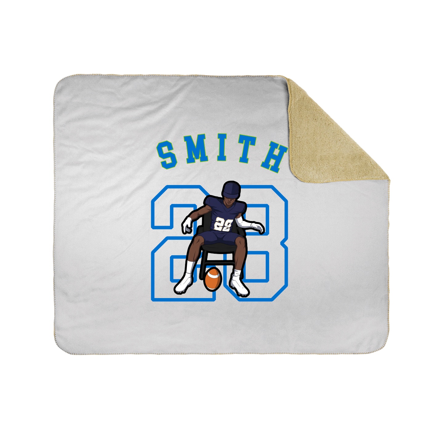 Throw Blanket — Shirsey Arch in White