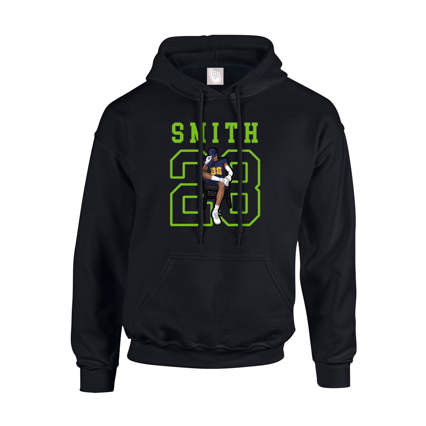 Youth Hoodie — Shirsey in Black