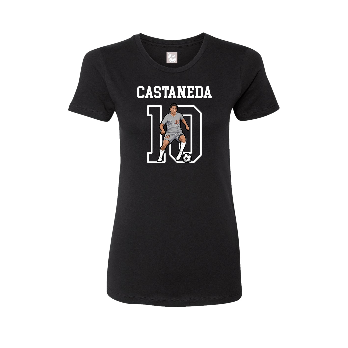 Fitted Women's Tee — Shirsey in Black