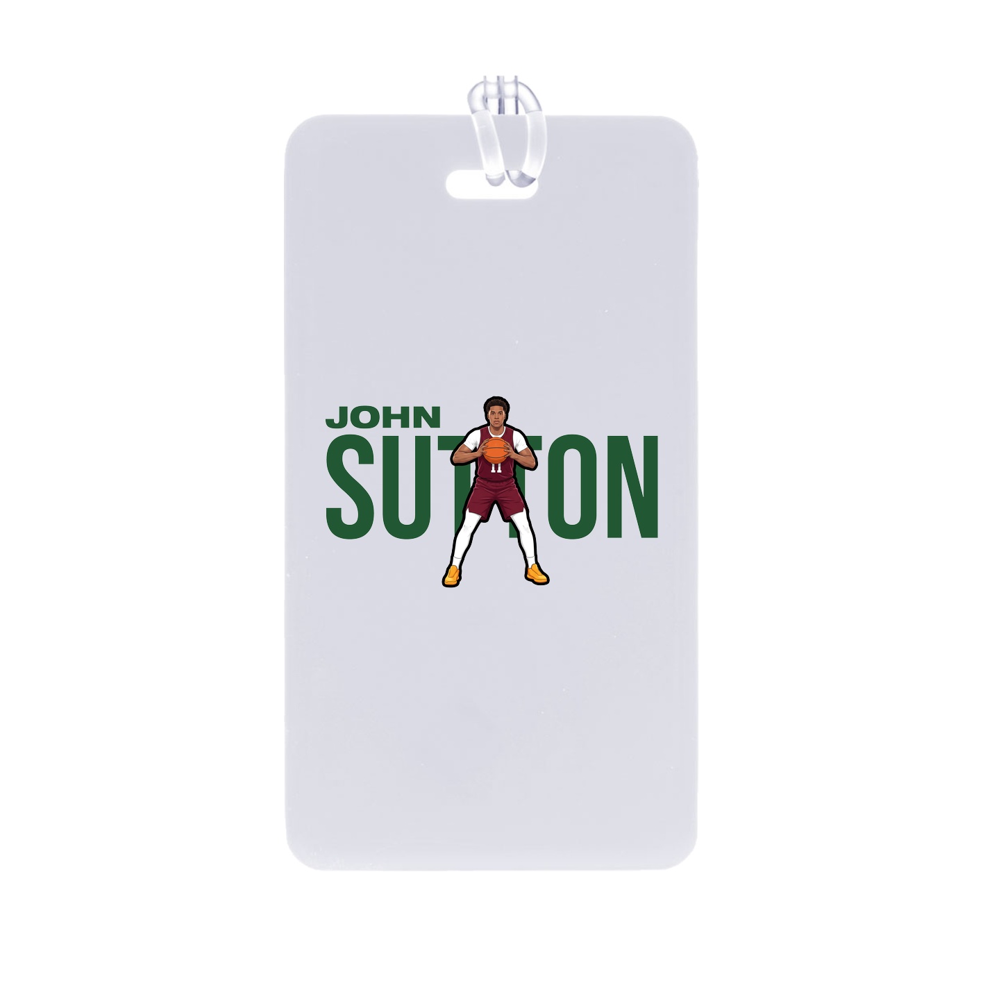 Bag Tag — Player Name in Classic