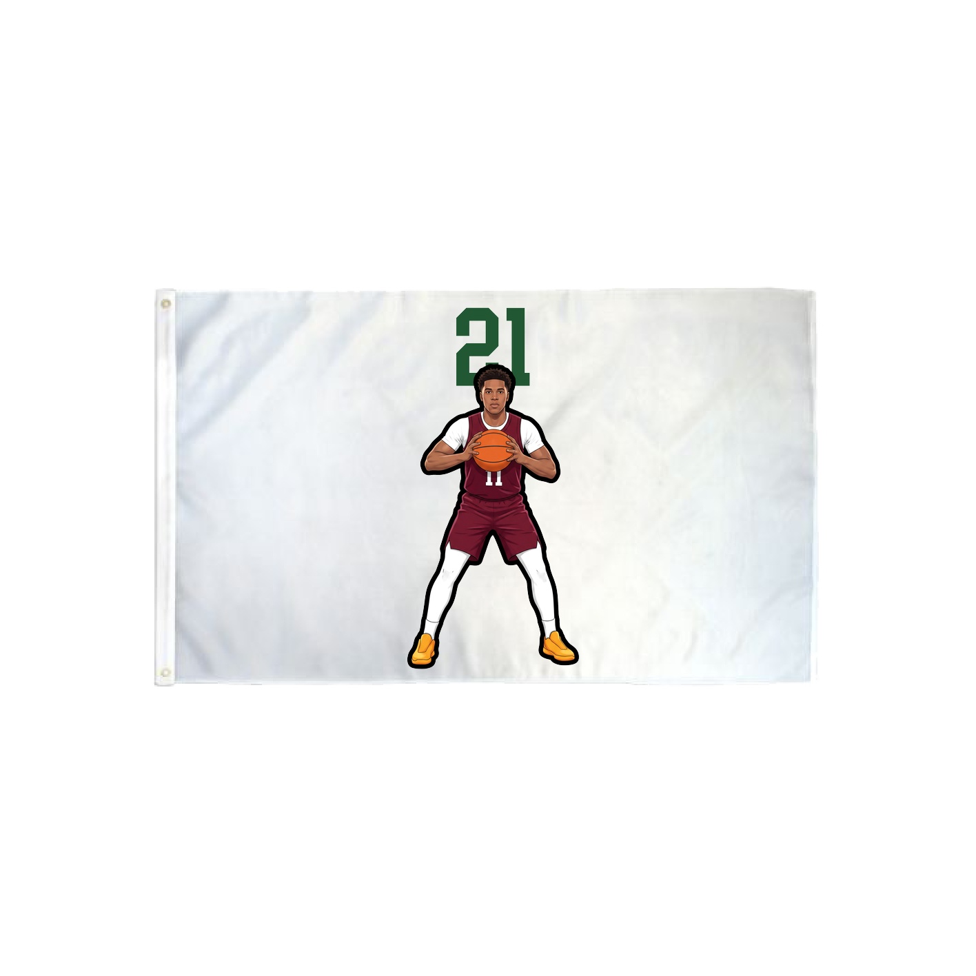 3x5 Flag — Number Top in Classic