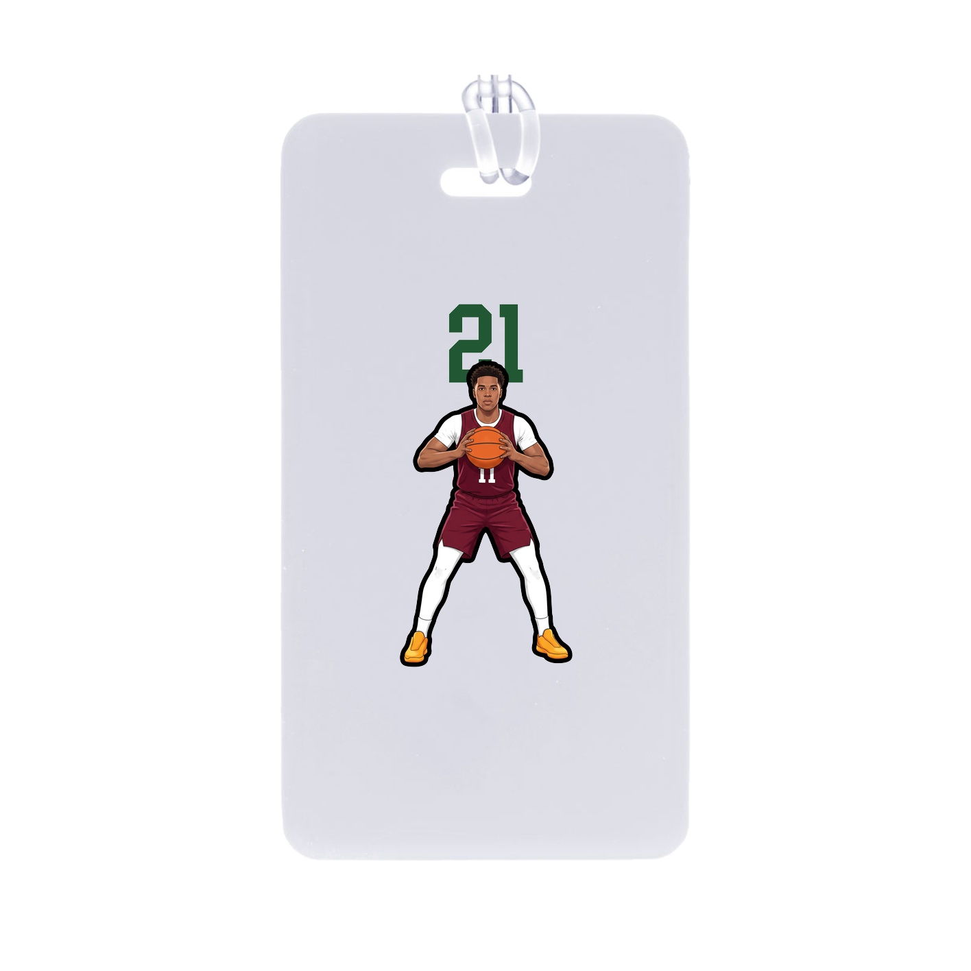 Bag Tag — Number Top in Classic