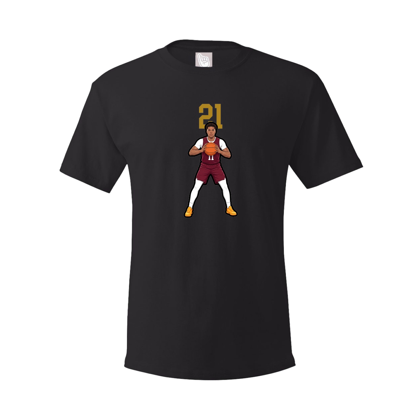 Tee — Number Top in Black