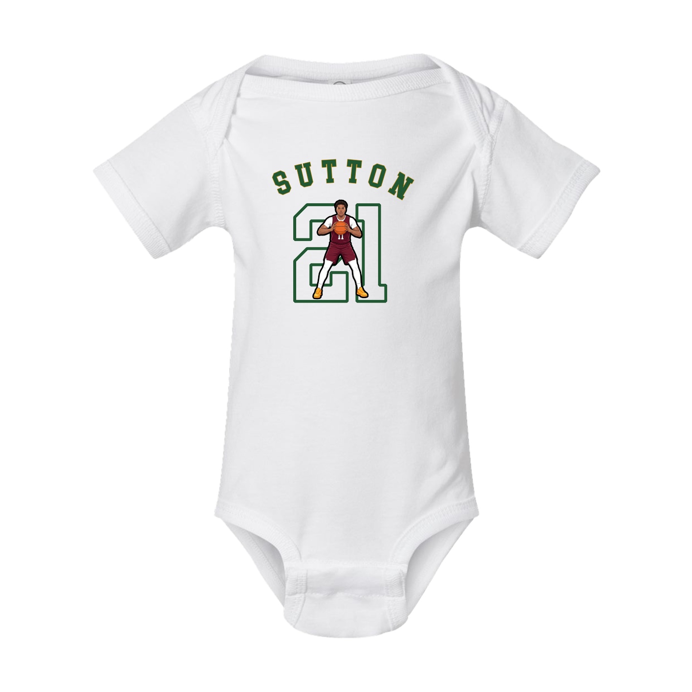 Baby Onesie — Shirsey Arch in White
