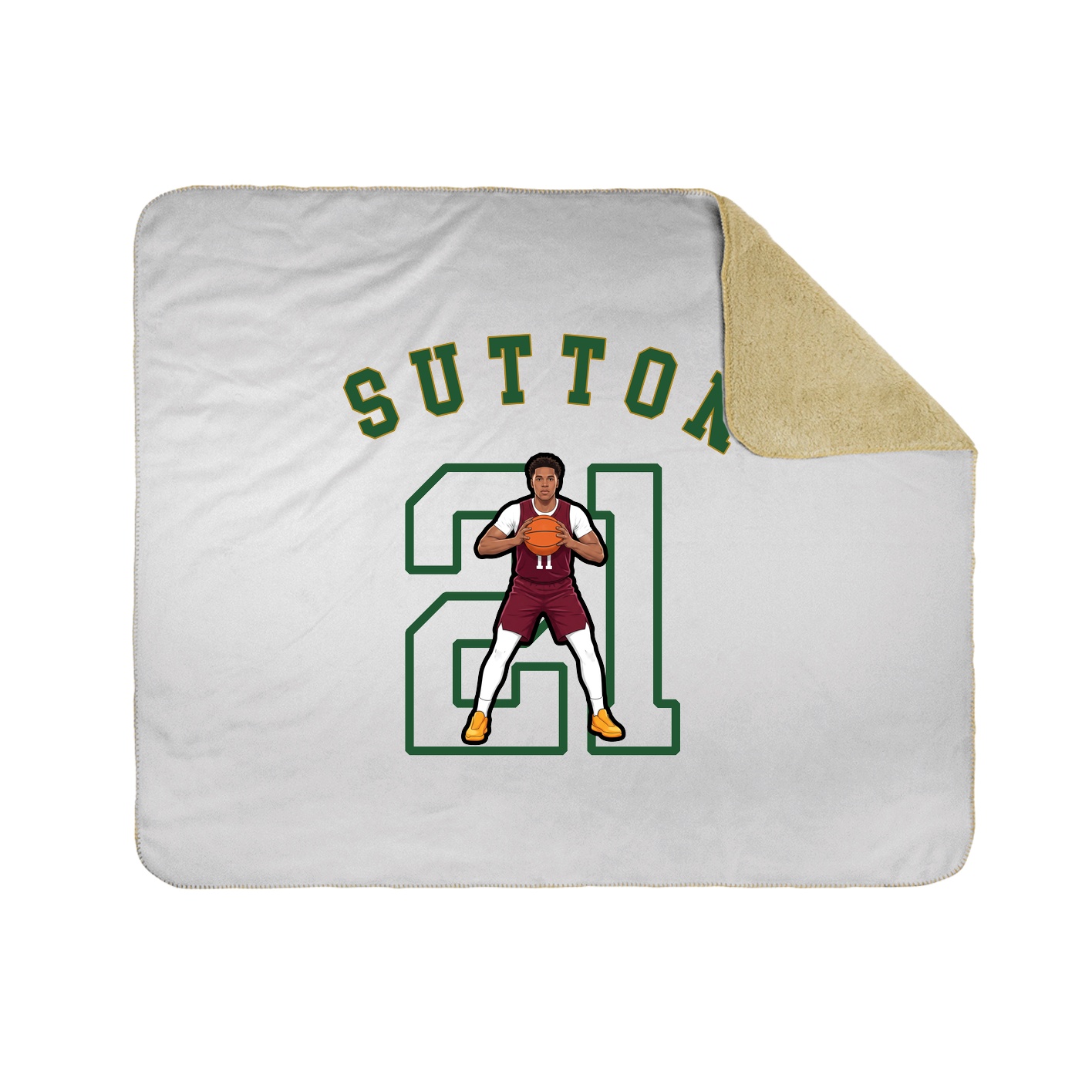 Throw Blanket — Shirsey Arch in White