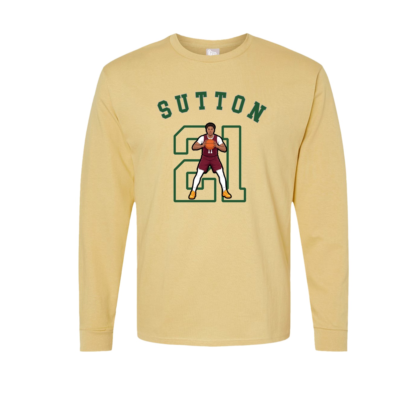 Long Sleeve Tee — Shirsey Arch in Vegas Gold