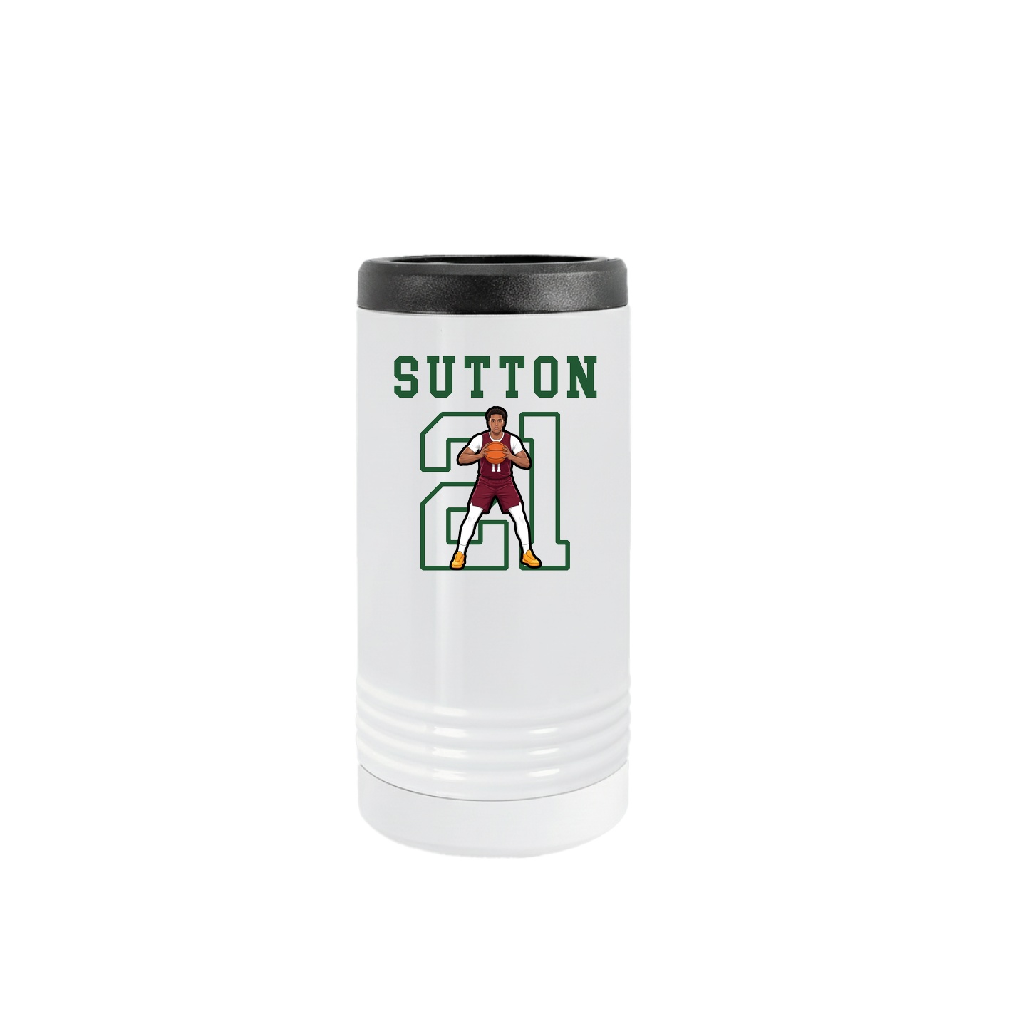 Slim Beverage Holder — Shirsey in White