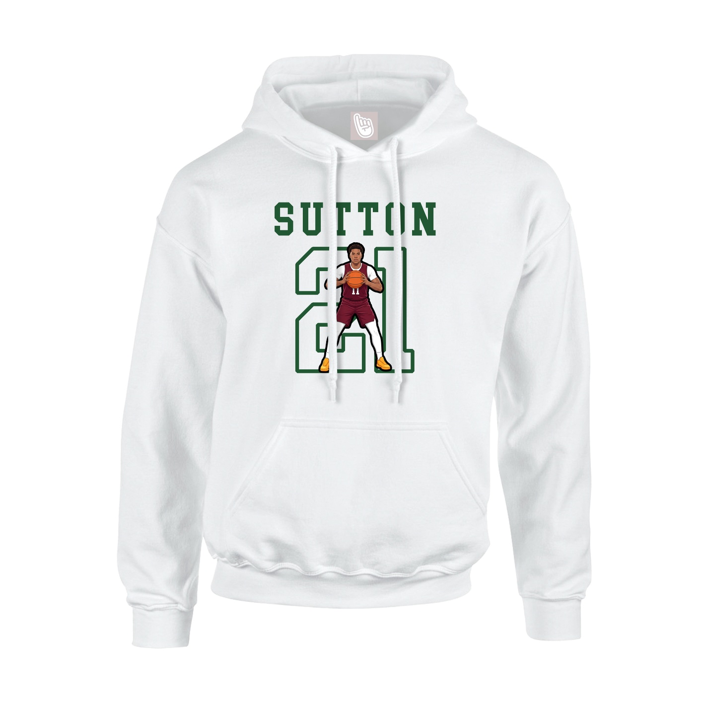 Youth Hoodie — Shirsey in White