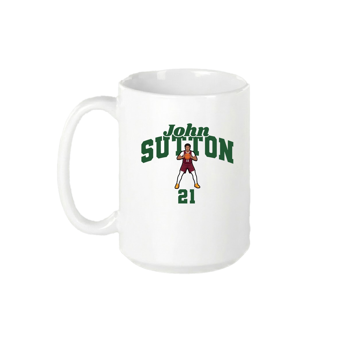15oz Coffee Mug — Signature Arch in White