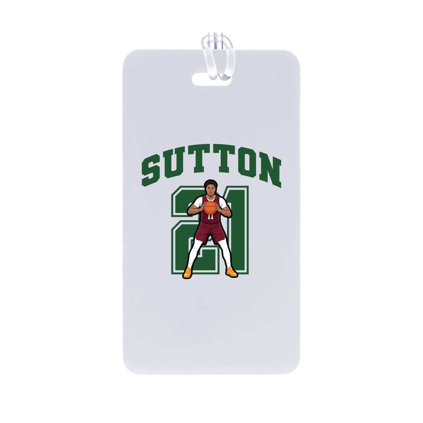 Bag Tag — Number in Classic