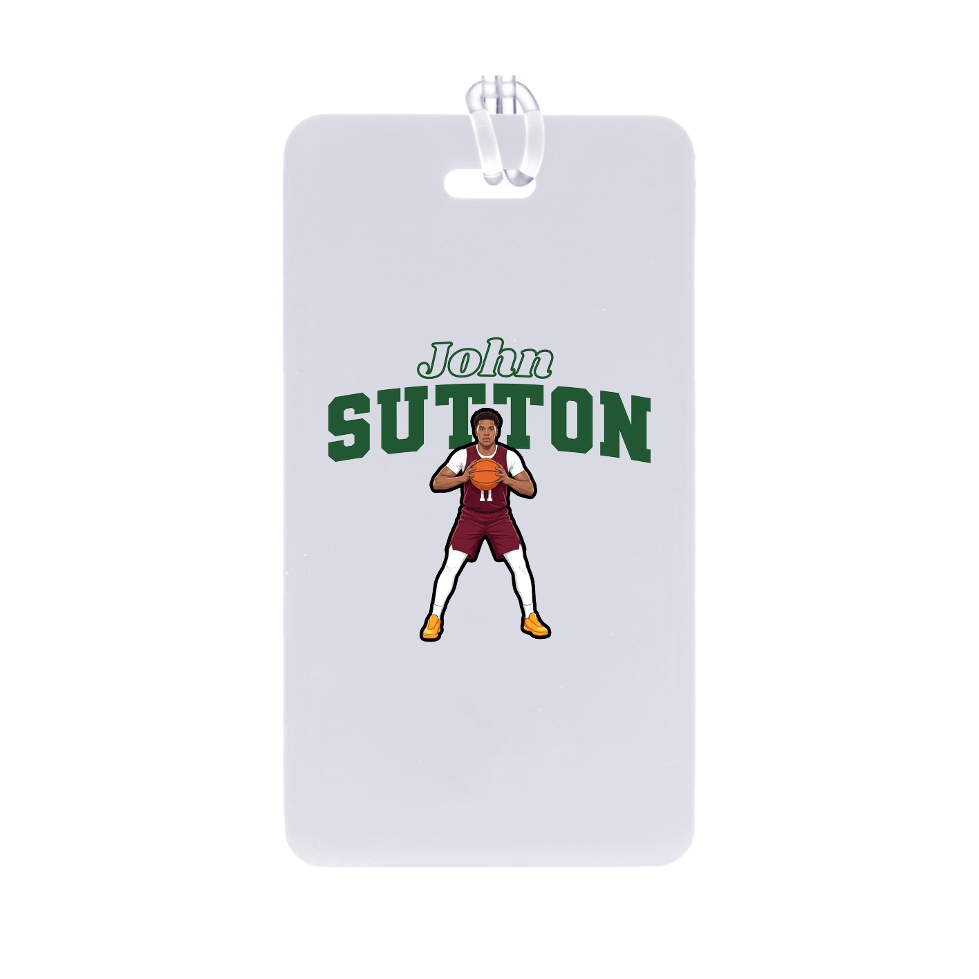 Bag Tag — Name Arch in Classic