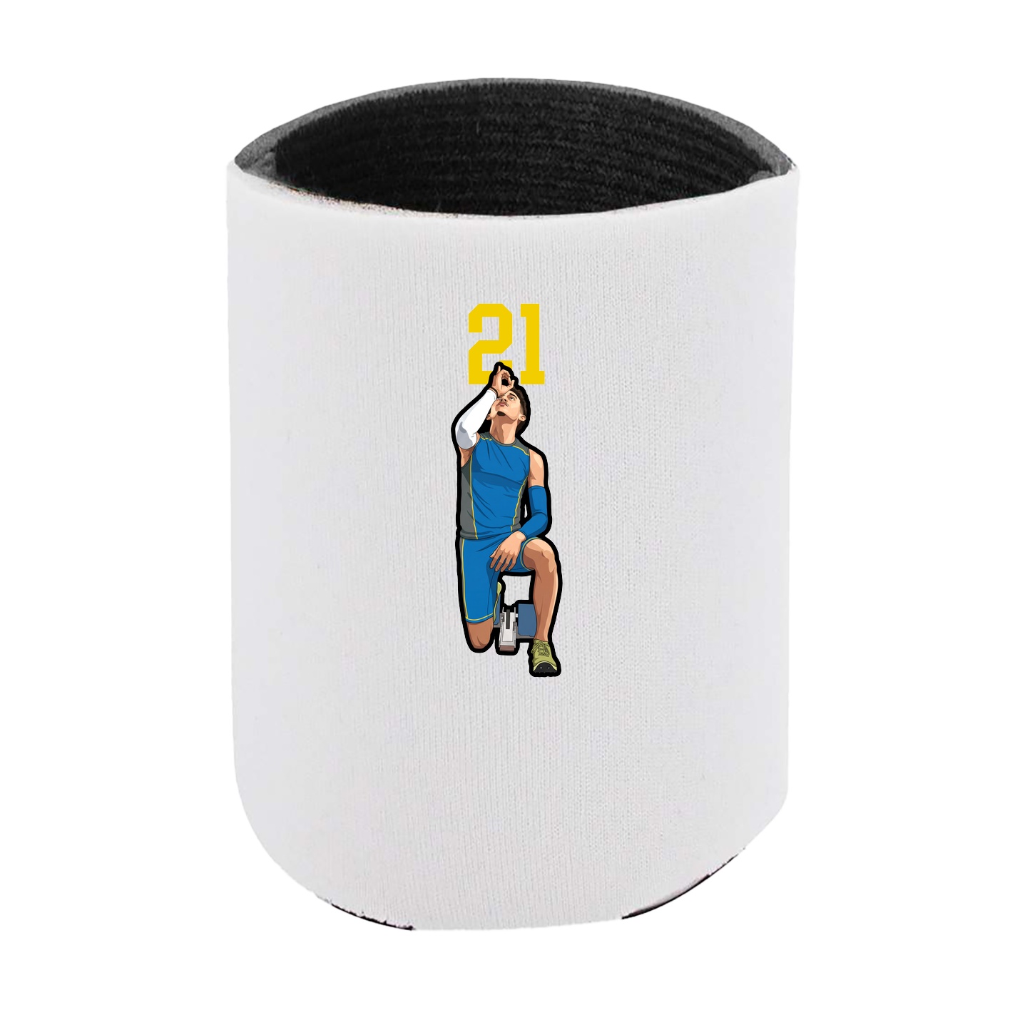 Can Holder — Number Top in White