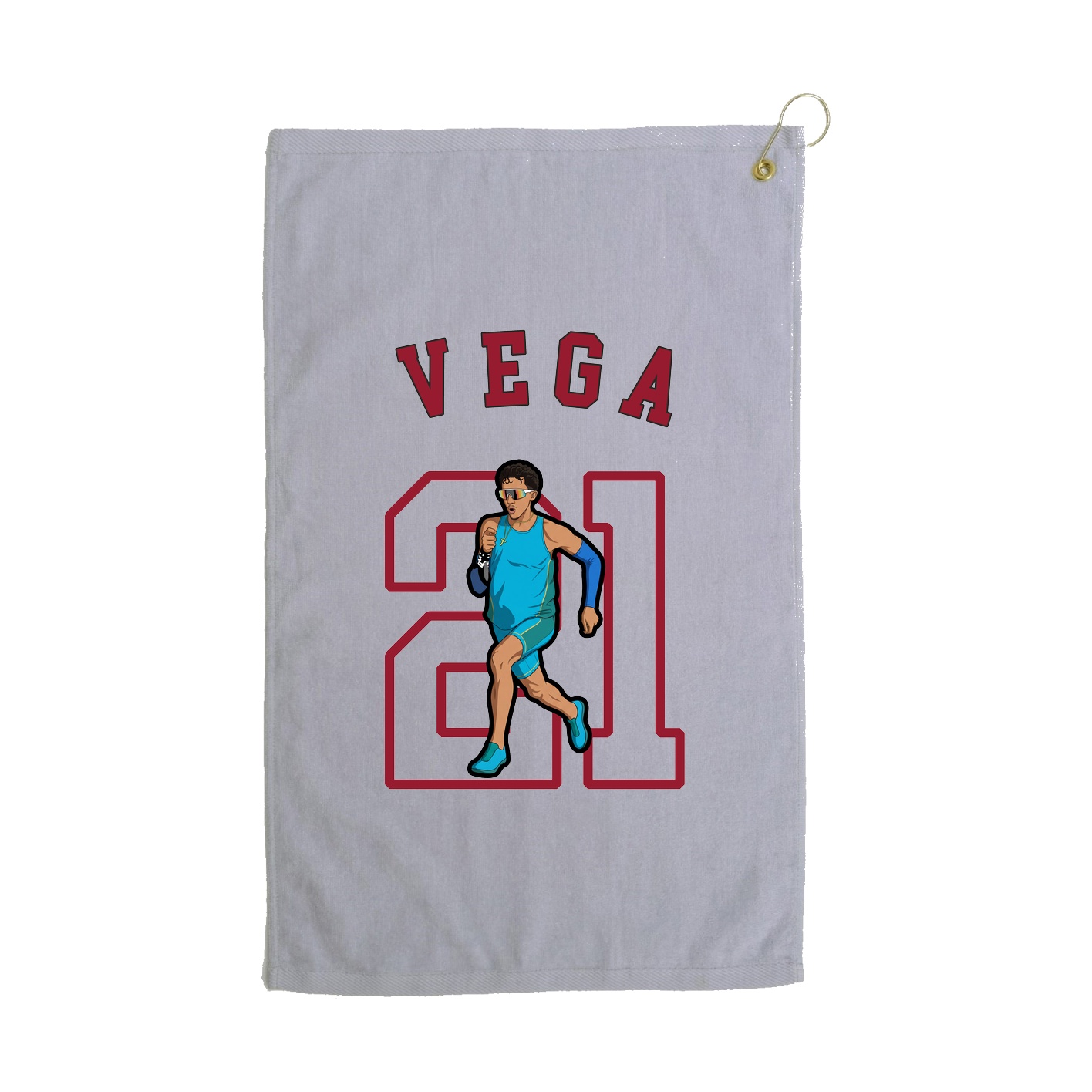 Golf Towel — Shirsey Arch in Grey