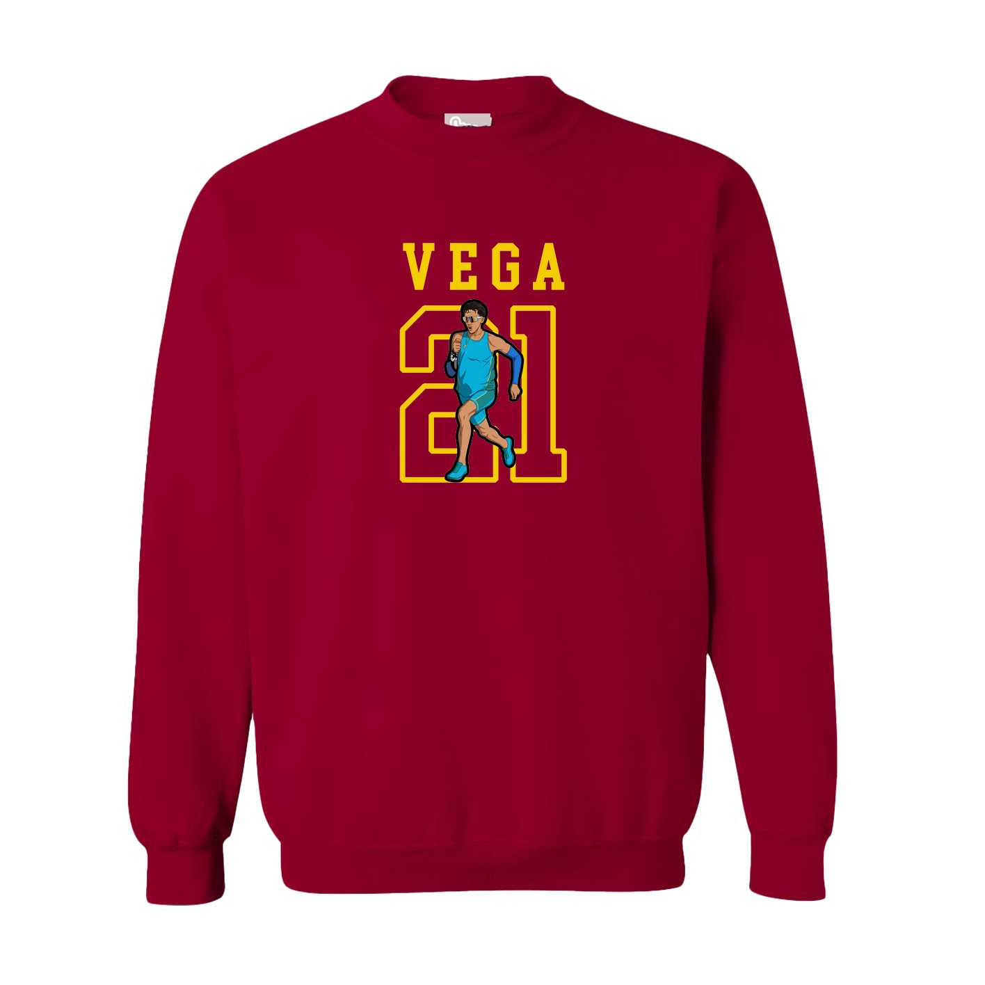 Fleece Crew — Shirsey in Cardinal