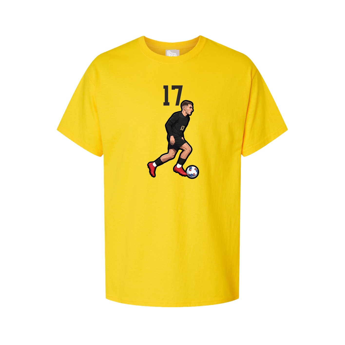 Tee — Number Top in Gold