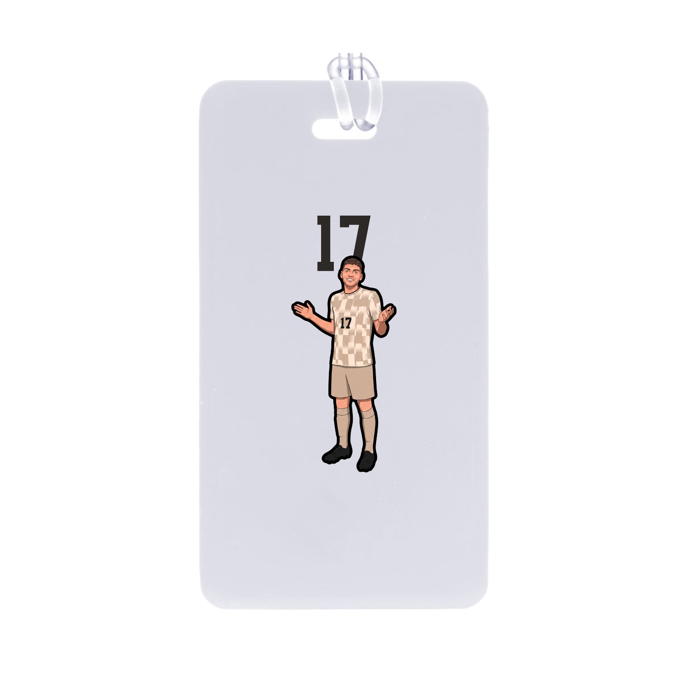 Bag Tag — Number Top in Classic
