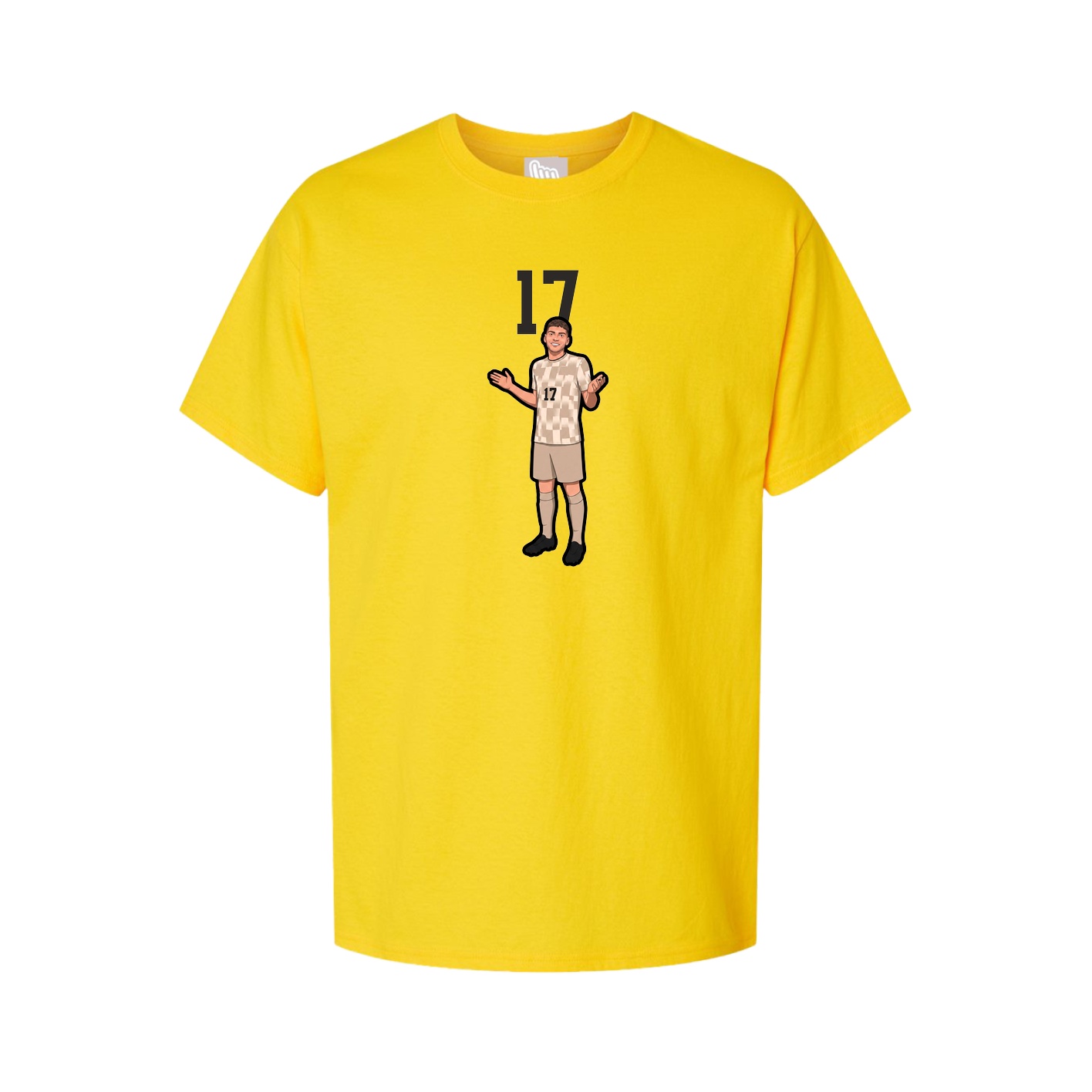 Tee — Number Top in Gold
