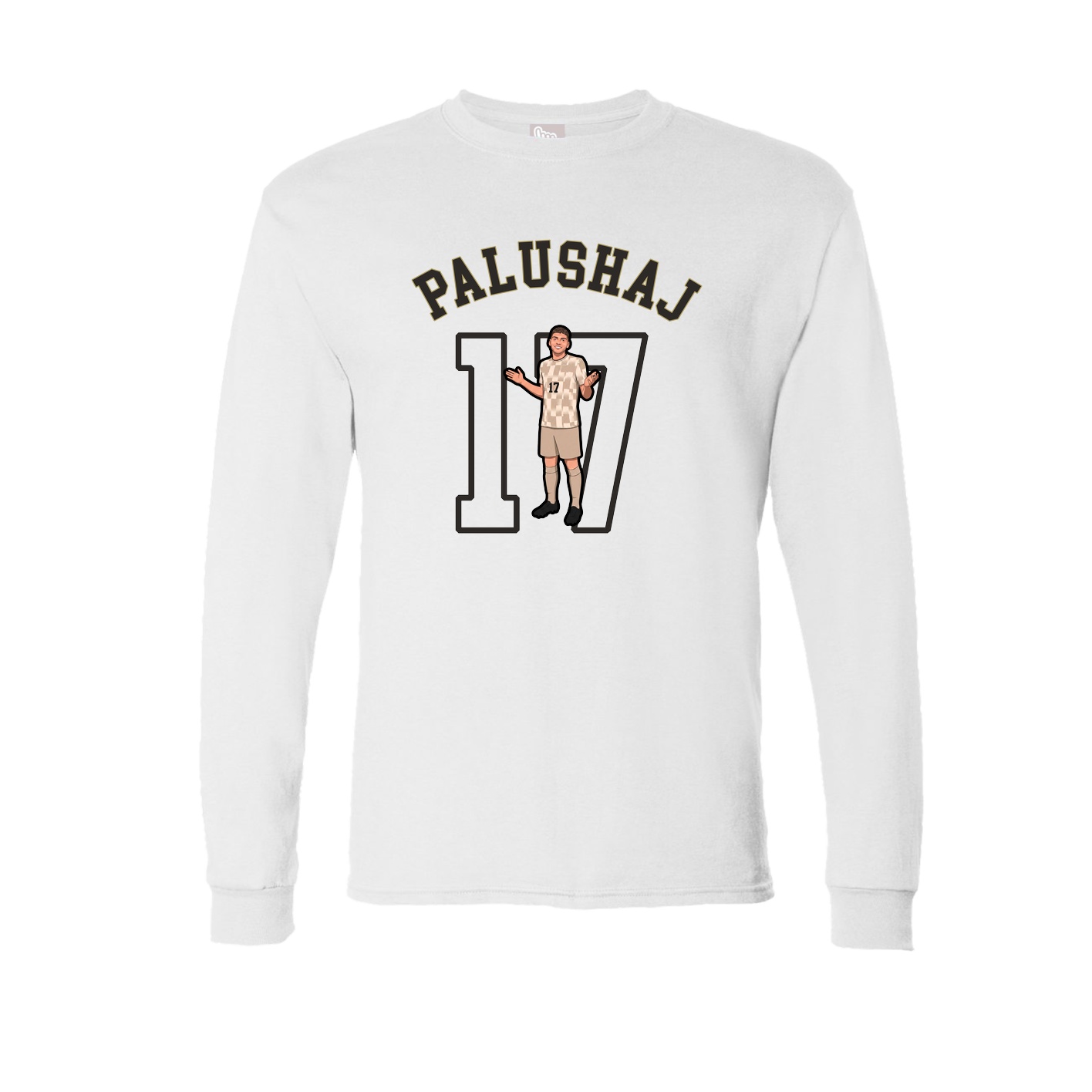 Long Sleeve Tee — Shirsey Arch in White