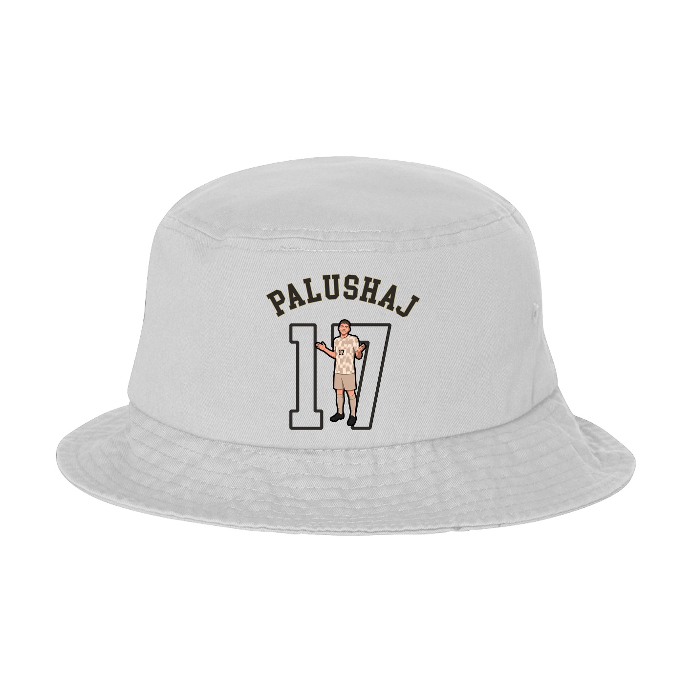 Bucket Cap — Shirsey Arch in White