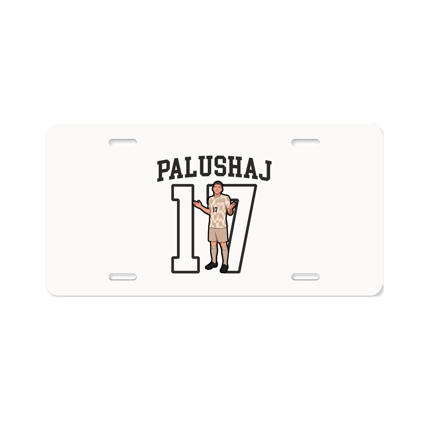 License Plate — Shirsey in Classic