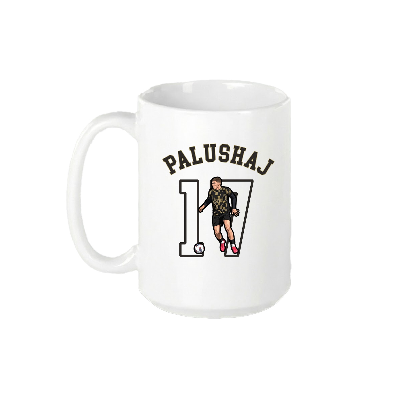 15oz Coffee Mug — Shirsey Arch in White