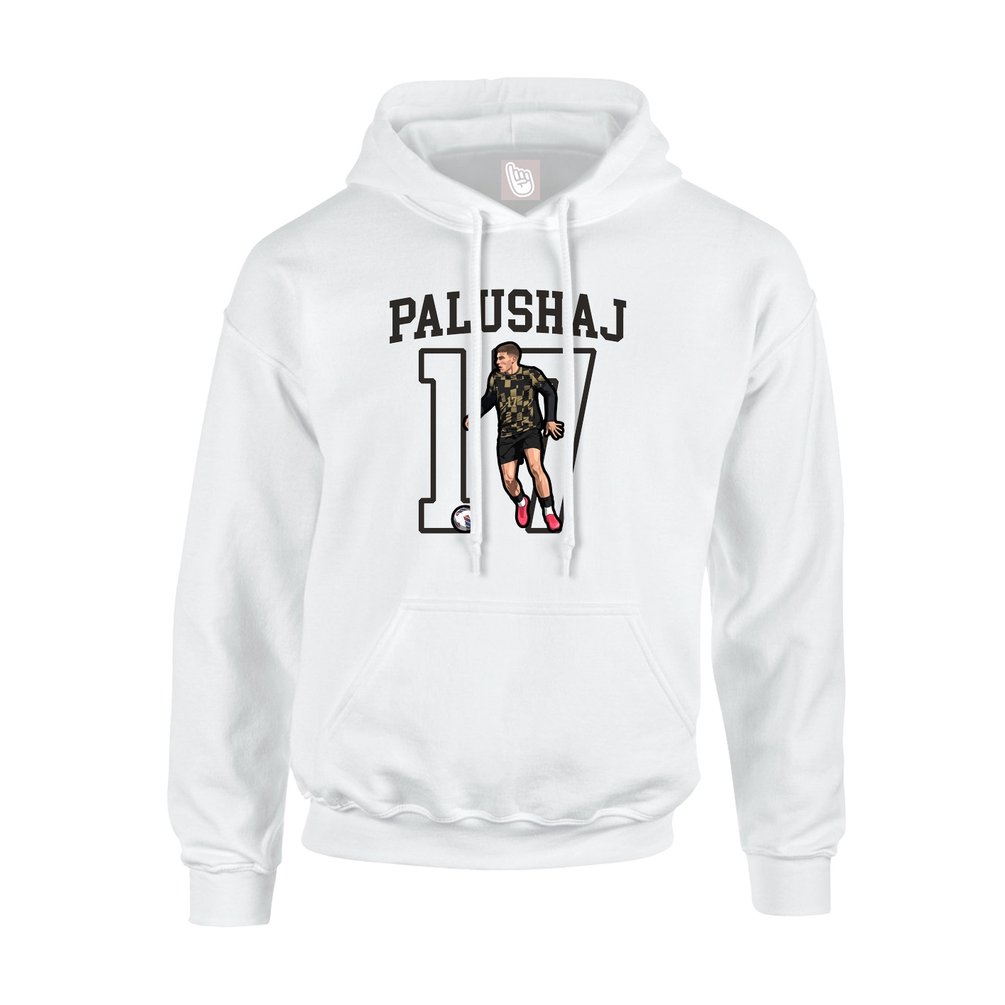 Hoodie — Shirsey in White