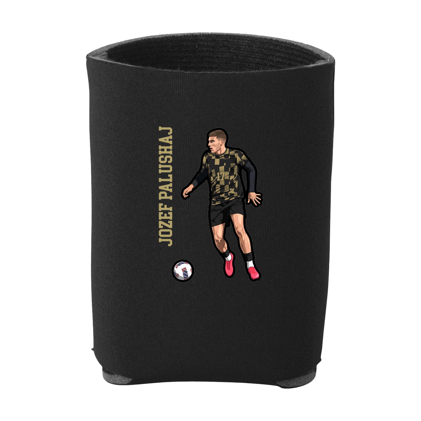 Can Holder — Name Vertical in Black