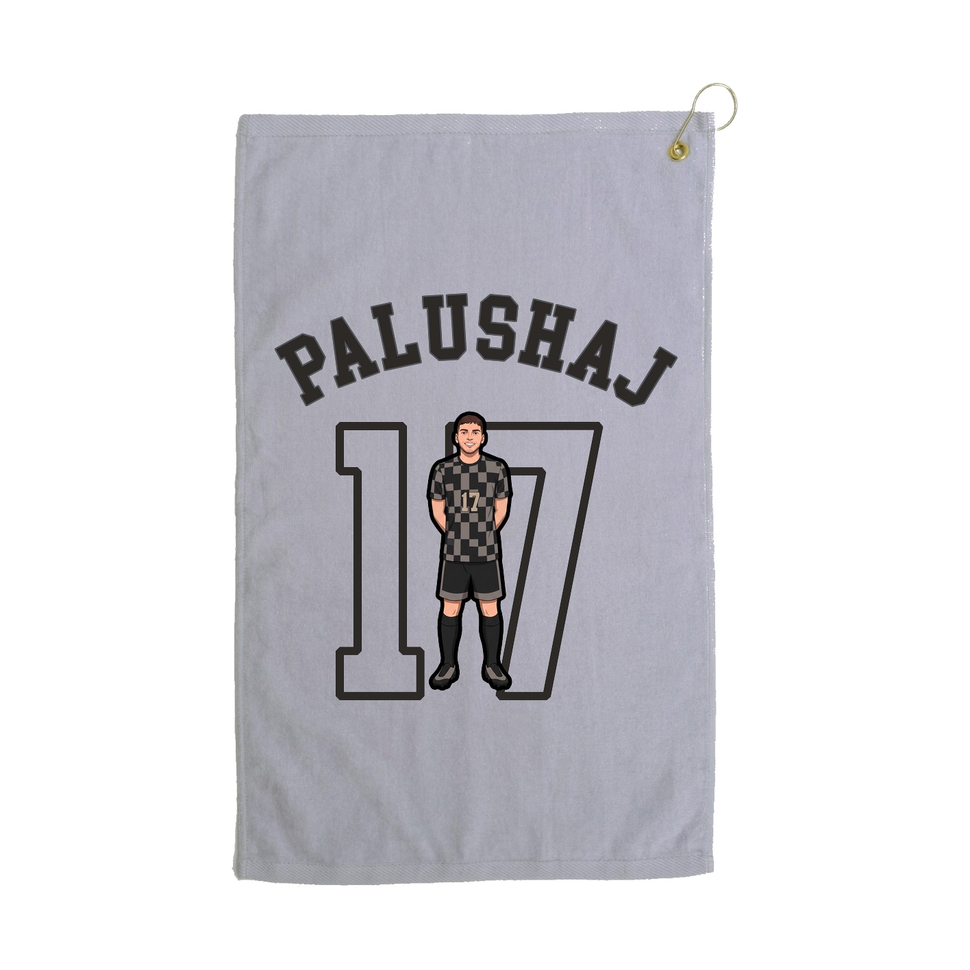 Golf Towel — Shirsey Arch in Grey