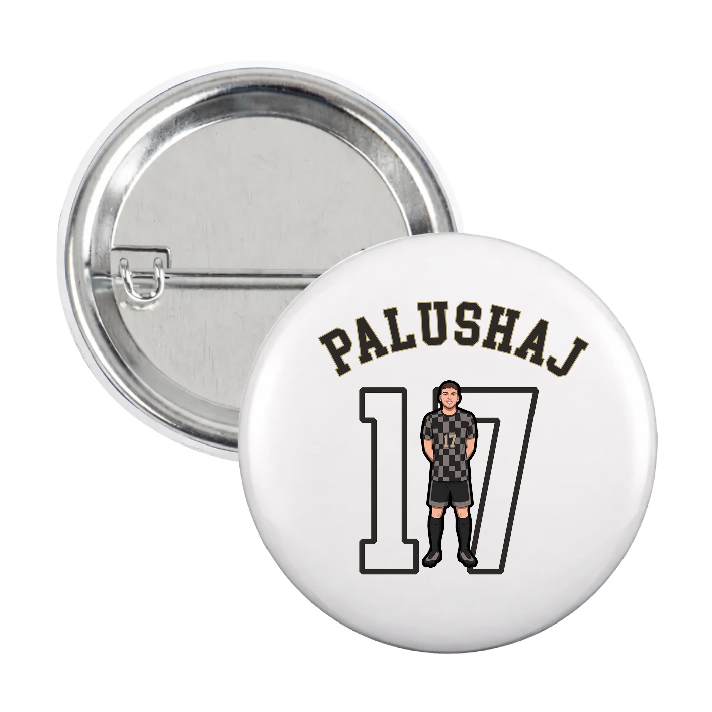 Game Day Button — Shirsey Arch in White