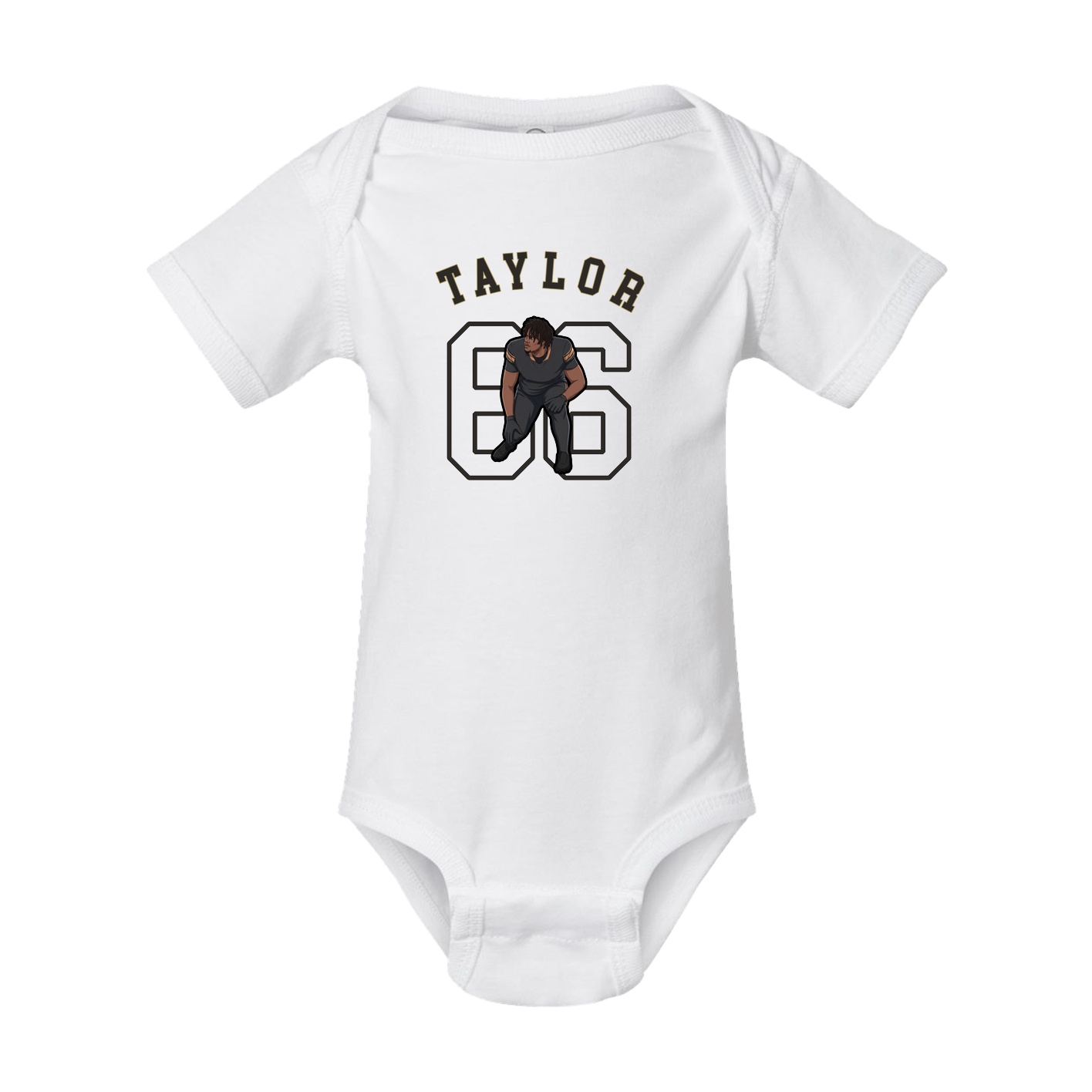 Baby Onesie — Shirsey Arch in White