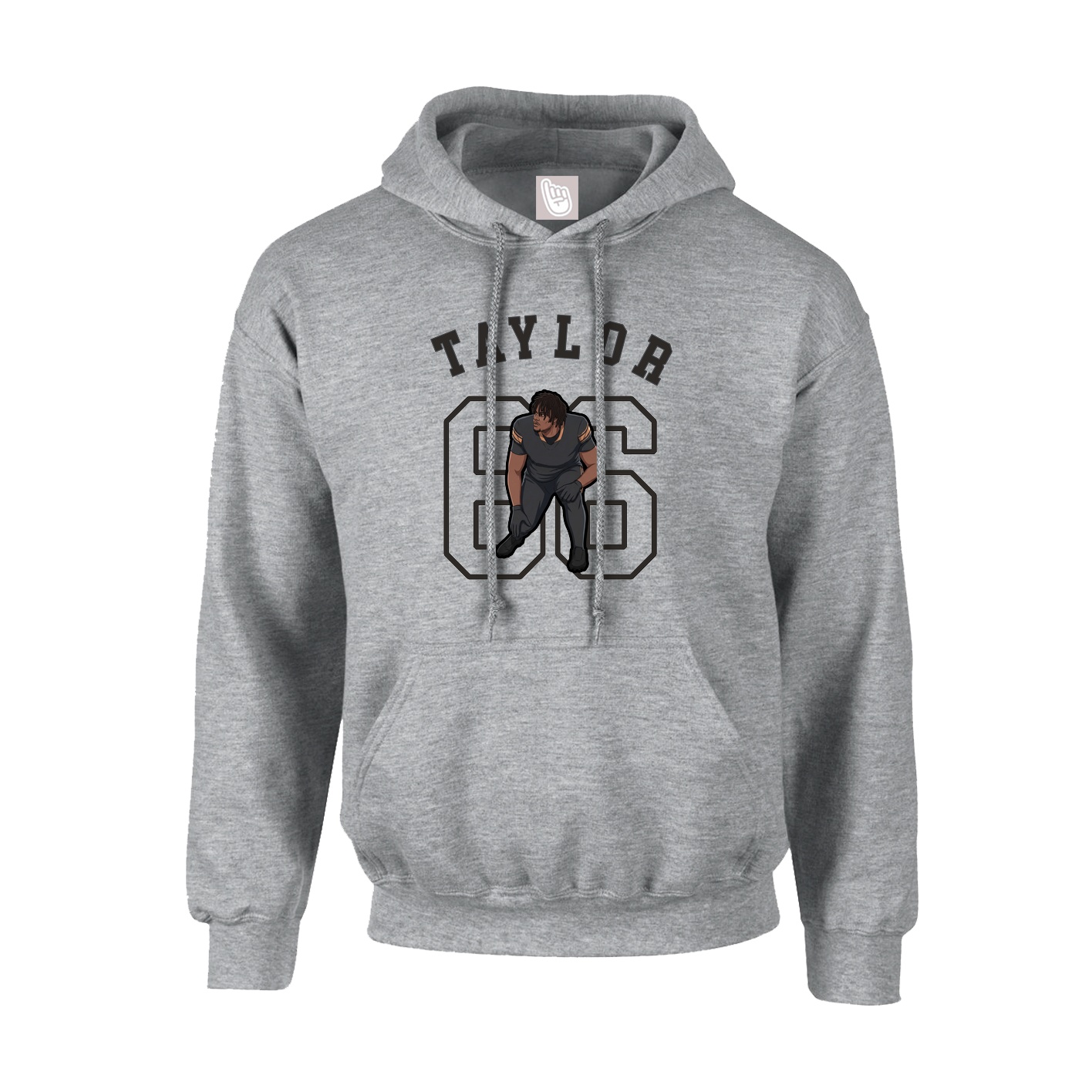 Hoodie — Shirsey Arch in Grey