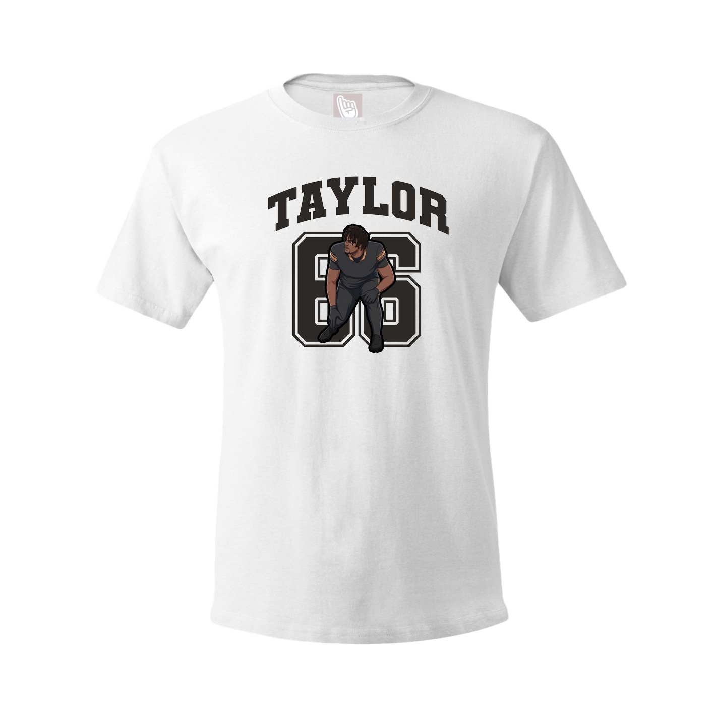 Tee — Number in White