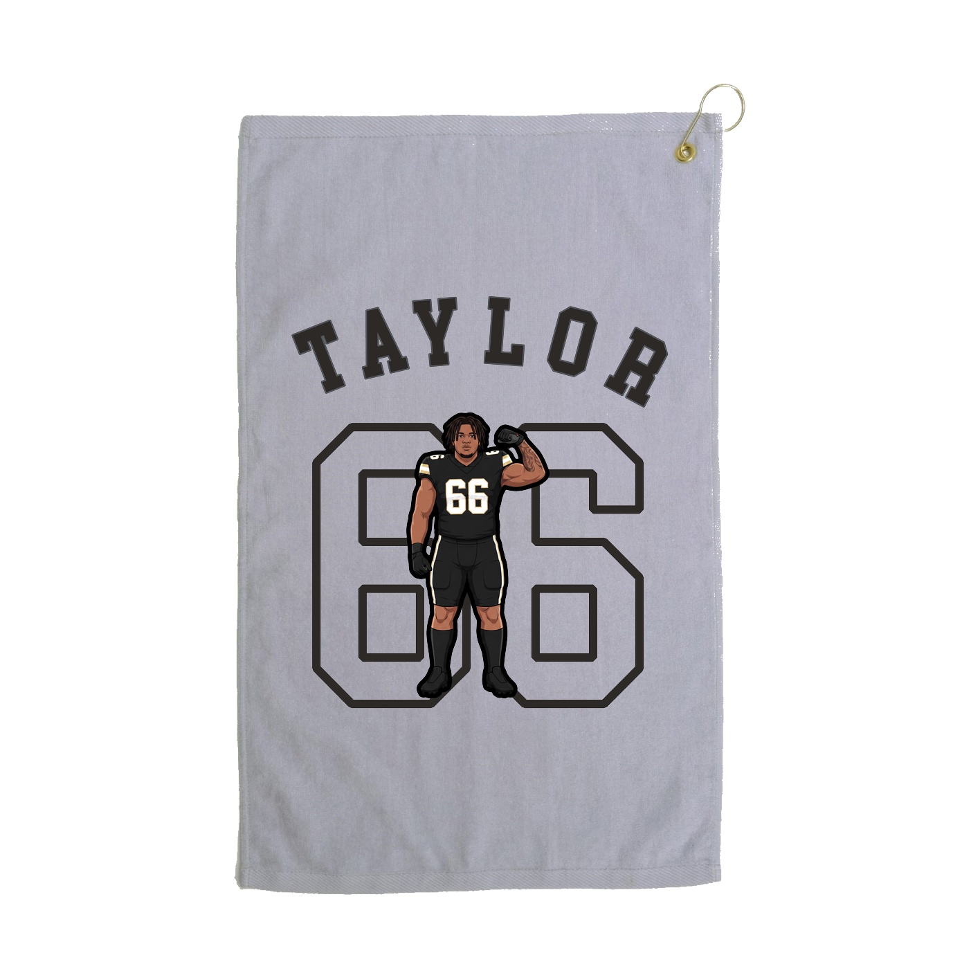 Golf Towel — Shirsey Arch in Grey