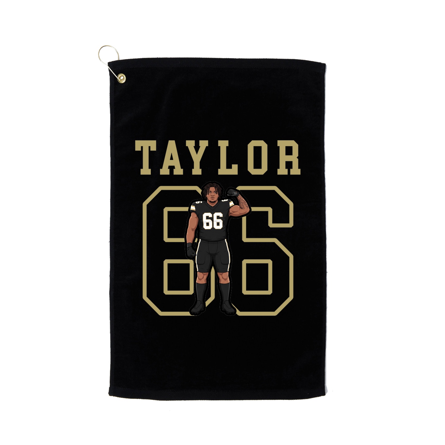 Golf Towel — Shirsey in Black